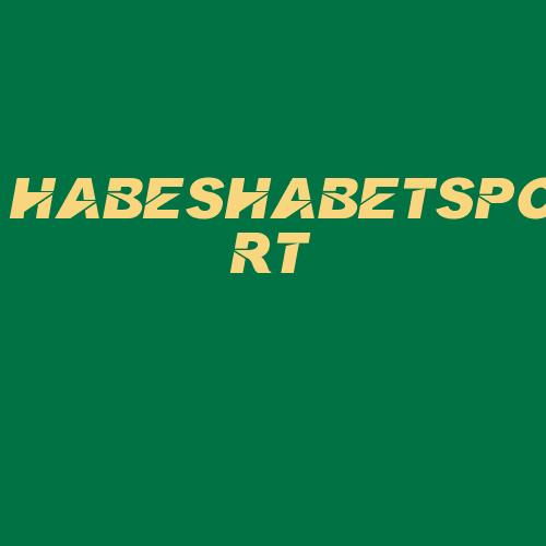 Logo da HABESHABETSPORT