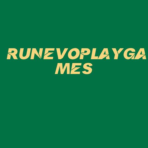 Logo da RUNEVOPLAYGAMES